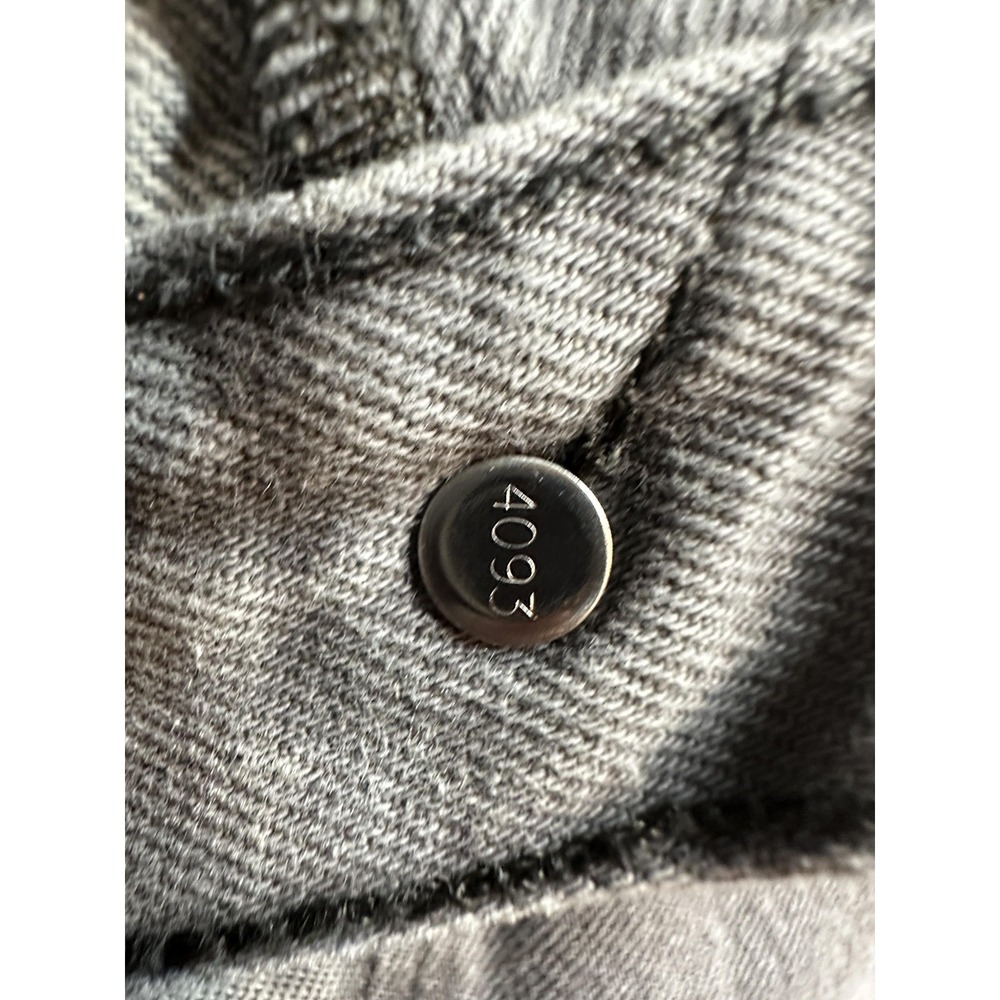 Levis 501 Jeans Mens 36x32 (34x30) Gray Straight Leg Button Fly Cotton Denim - Picture 11 of 16
